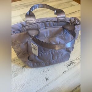 NWT Old Navy lilac puffer bag